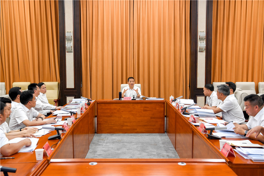 許忠建專題調(diào)度城市品質(zhì)提升行動和重點(diǎn)文旅項(xiàng)目建設(shè)